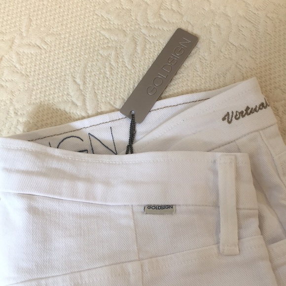 Goldsign virtual white jeans size 28 - Picture 6 of 8
